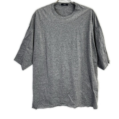 YLEVE イレーヴ グレー COTTON SHEER JERSEY SHORT SLEEVE トップス