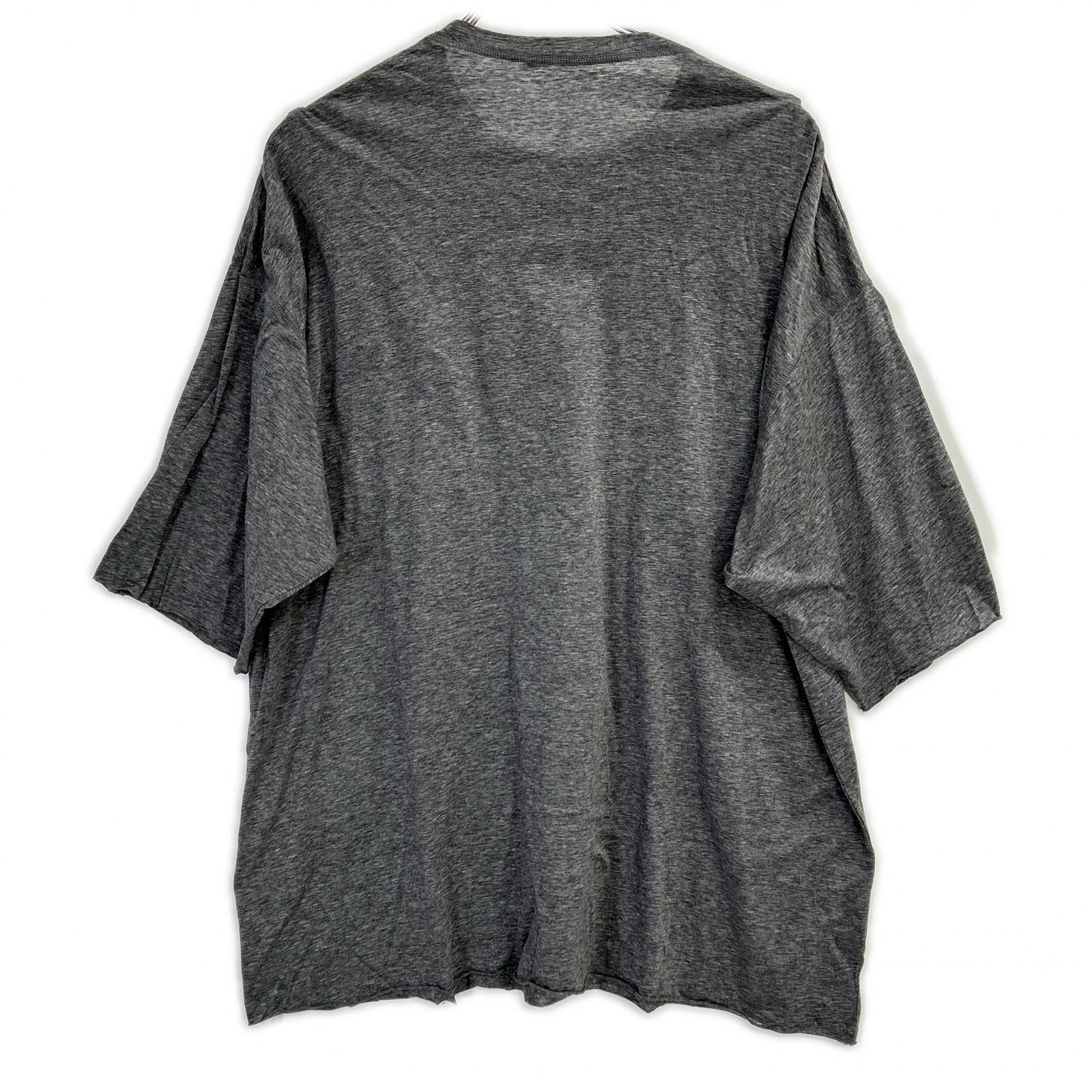 YLEVE イレーヴ グレー COTTON SHEER JERSEY SHORT SLEEVE トップス