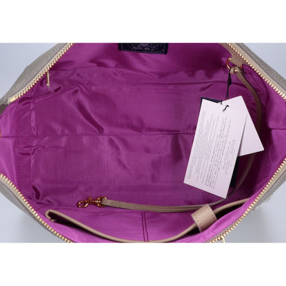 A.D.M.J. Accessoires De Mademoiselle ADMJ 【新品同様】18SC080104 牛革 スワロフスキークリスタル付 2WAYショルダー トートバッグ