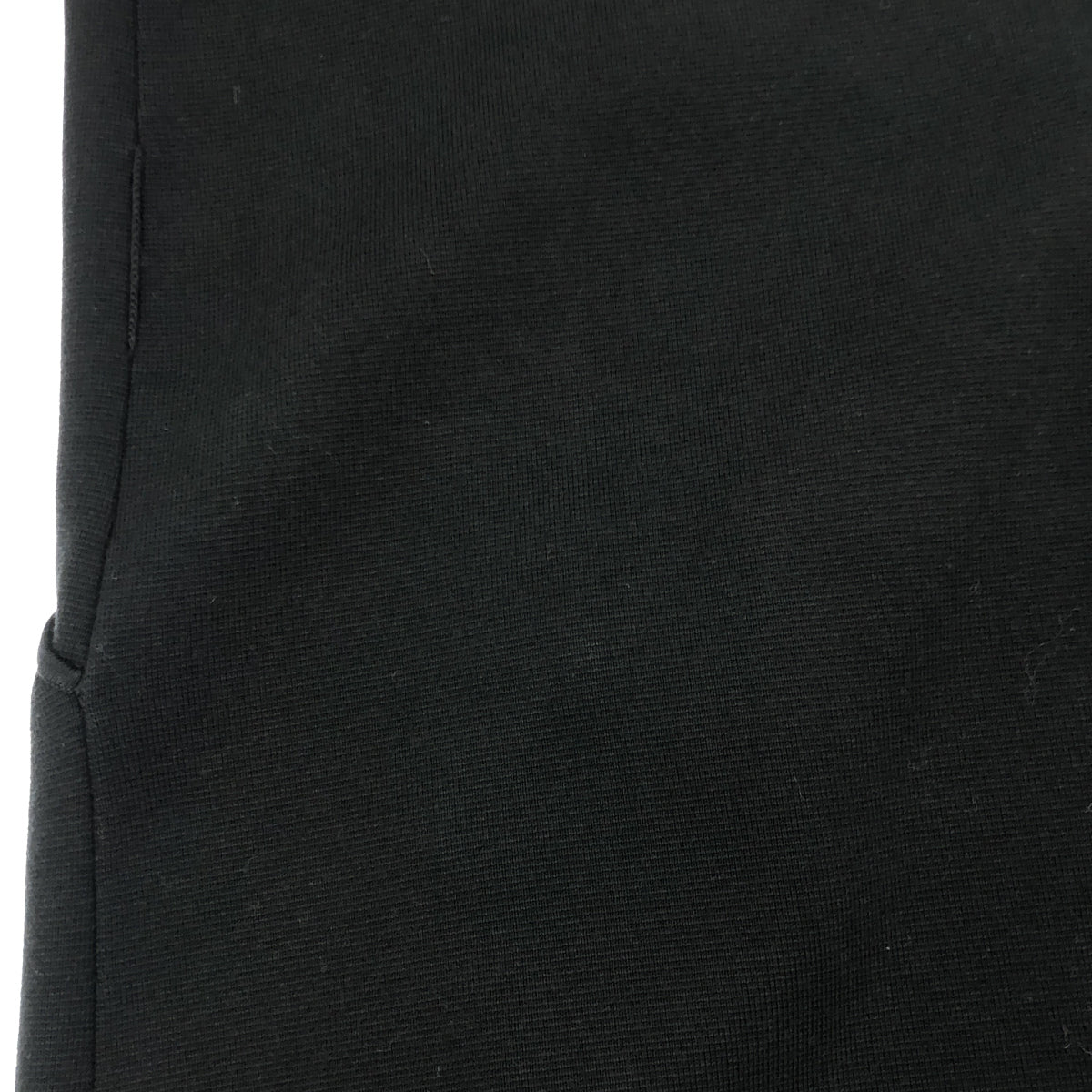 theory luxe セオリーリュクス 24SS ブラック コットン ベルト付き ノーカラー ニット ベスト トップス