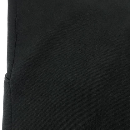 theory luxe セオリーリュクス 24SS ブラック コットン ベルト付き ノーカラー ニット ベスト トップス