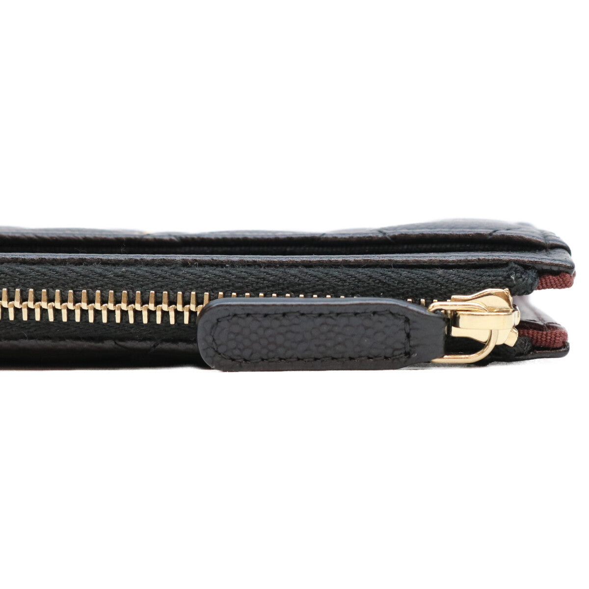 CHANEL シャネル AP3179 ランダムシリアル ブラック キャビアスキン シャンパンゴールド金具 クラシックジップカードケース/フラグメントケース カードケース