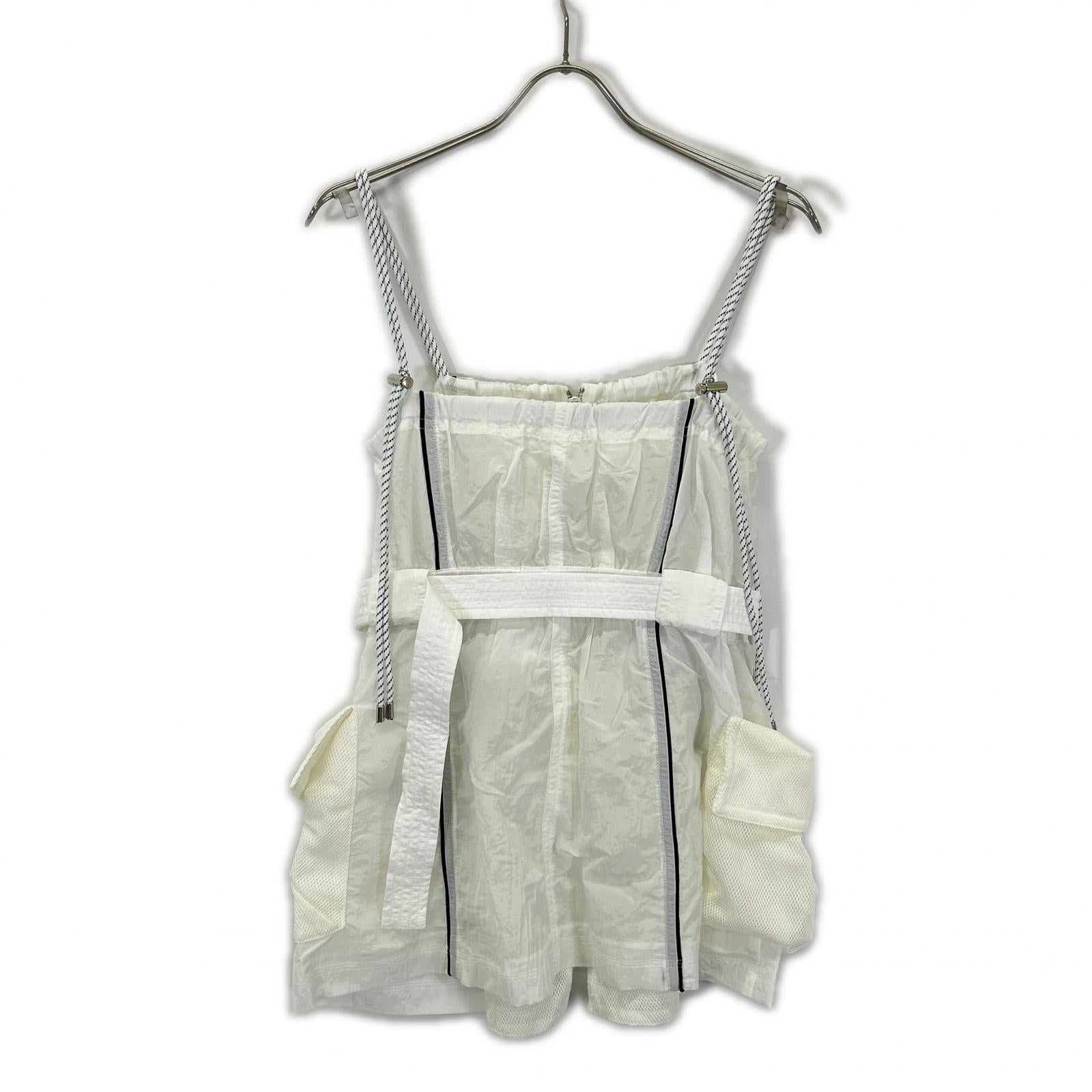 MAISON SPECIAL メゾンスペシャル 21261315309 ホワイト Multiway Sporty Cami Tunic トップス