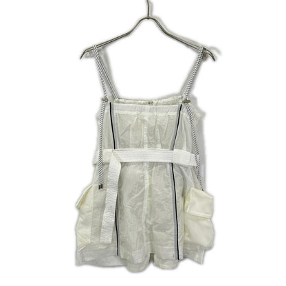 MAISON SPECIAL メゾンスペシャル 21261315309 ホワイト Multiway Sporty Cami Tunic トップス