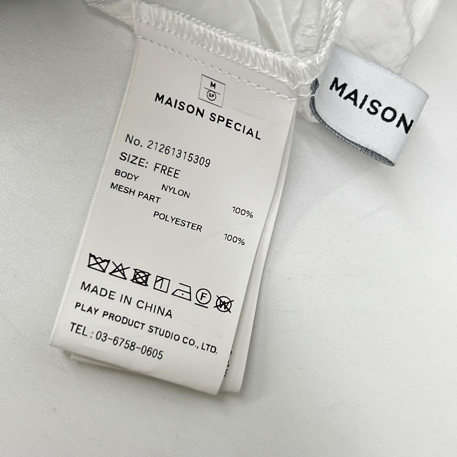 MAISON SPECIAL メゾンスペシャル 21261315309 ホワイト Multiway Sporty Cami Tunic トップス
