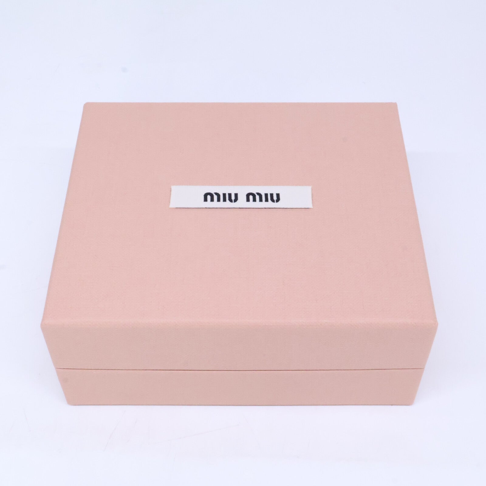 MIUMIU ミュウミュウ 【美品】5MH034 DAINO / SOFT CALF 三つ折り財布 三つ折り財布（小銭入れあり）