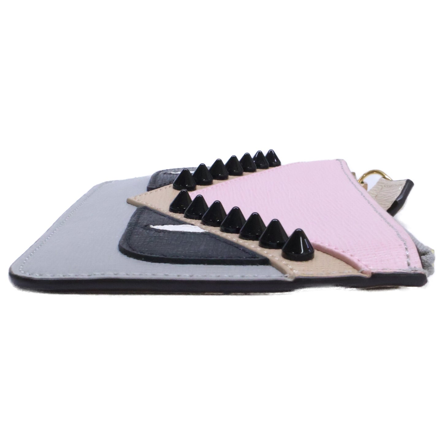 FENDI フェンディ 【美品】8AP151 9HF F10Y0 KEY CASE POUCH モンスター バグズアイ キーケース