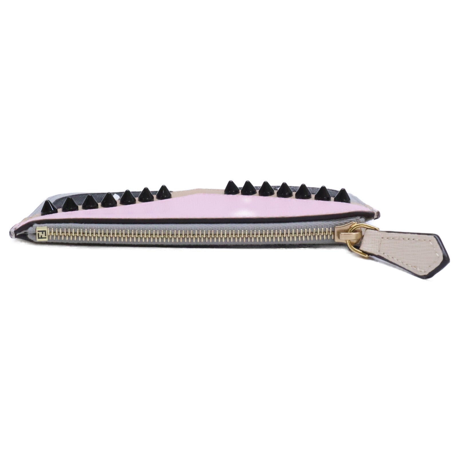 FENDI フェンディ 【美品】8AP151 9HF F10Y0 KEY CASE POUCH モンスター バグズアイ キーケース