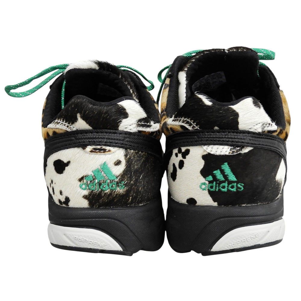 adidas アディダス 新品同様 レオパード柄 Adizero Japan OG ローカットスニーカー シューズ レディース ブラウン系 24cm JR6023 シューズ