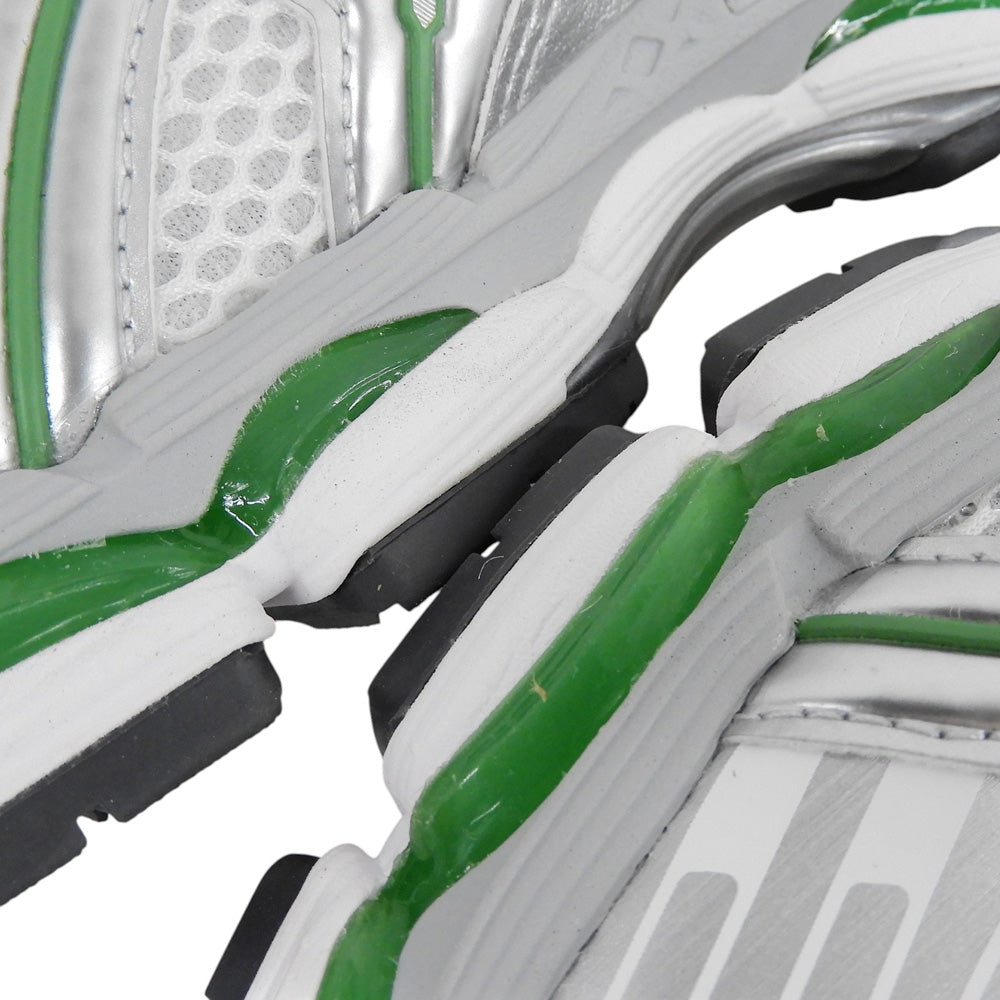 asics アシックス 新品同様 ゲルカヤノ12.1 ローカットスニーカー シューズ レディース ホワイト×ピュアシルバー 24.5cm 1203A759 シューズ