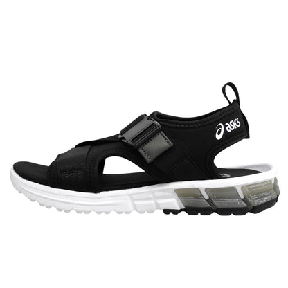 asics アシックス 新品同様 ゲルクォンタム 90SD サンダル シューズ レディース ブラック 24cm 1203A104 シューズ