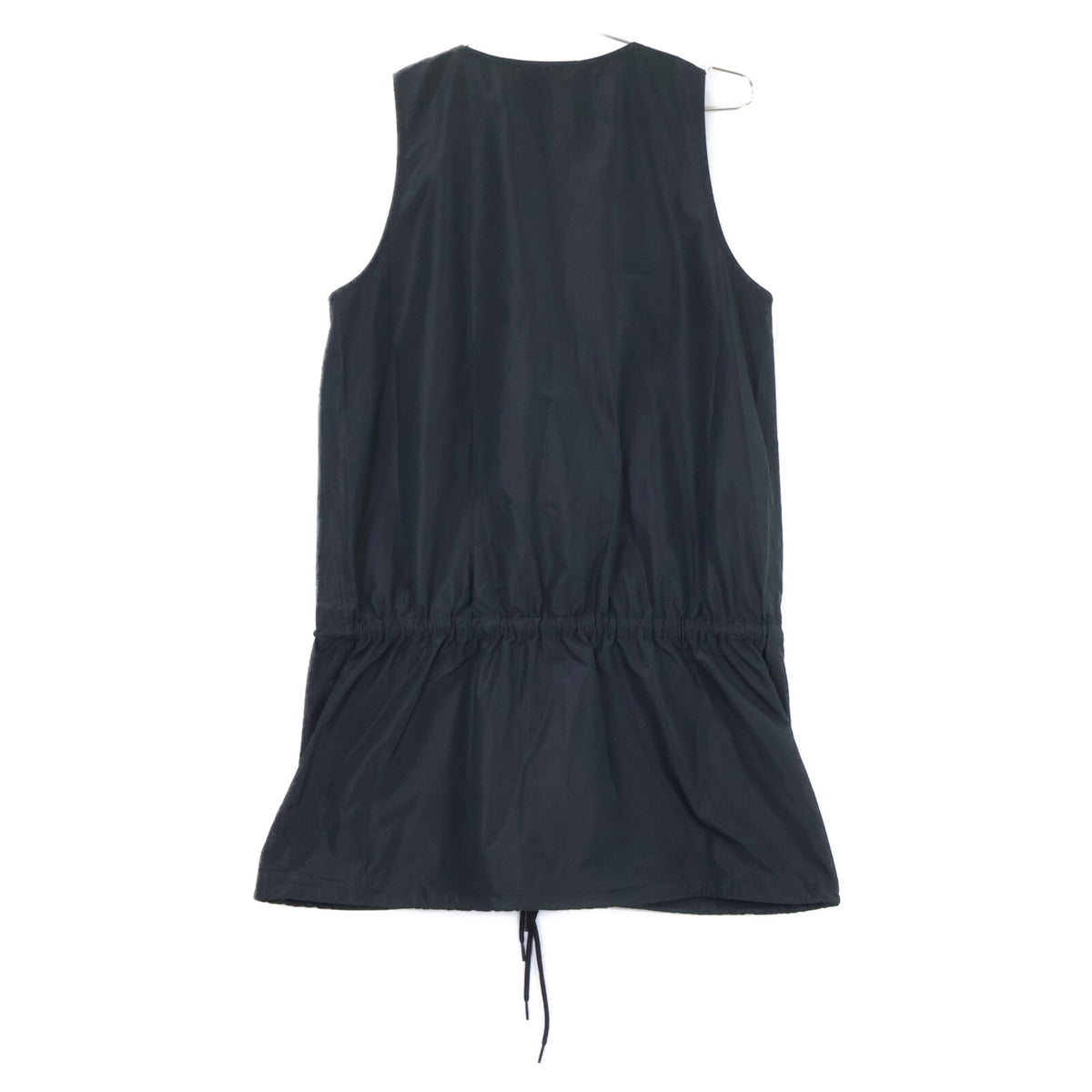 MIUMIU ミュウミュウ 【新品同様/国内正規/23年製】MF5279 Technical Fabric Mini Dress フロントジップ ミニドレス ワンピース