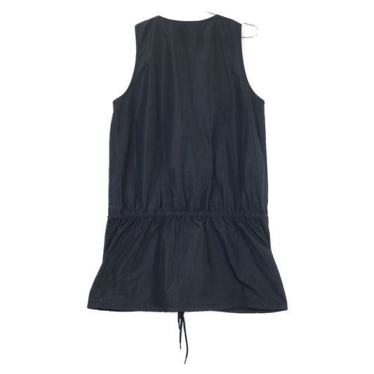 MIUMIU ミュウミュウ 【新品同様/国内正規/23年製】MF5279 Technical Fabric Mini Dress フロントジップ ミニドレス ワンピース