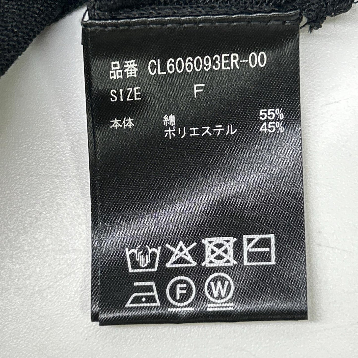 カレンソロジー Curensology ブラック モックネック ショートスリーブシアーニットセータープルオーバー トップス