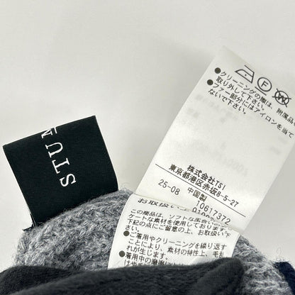 STUMBLY スタンブリー 5355270007 グレー Fur Trim Combi Pullover/ハイネックニット トップス