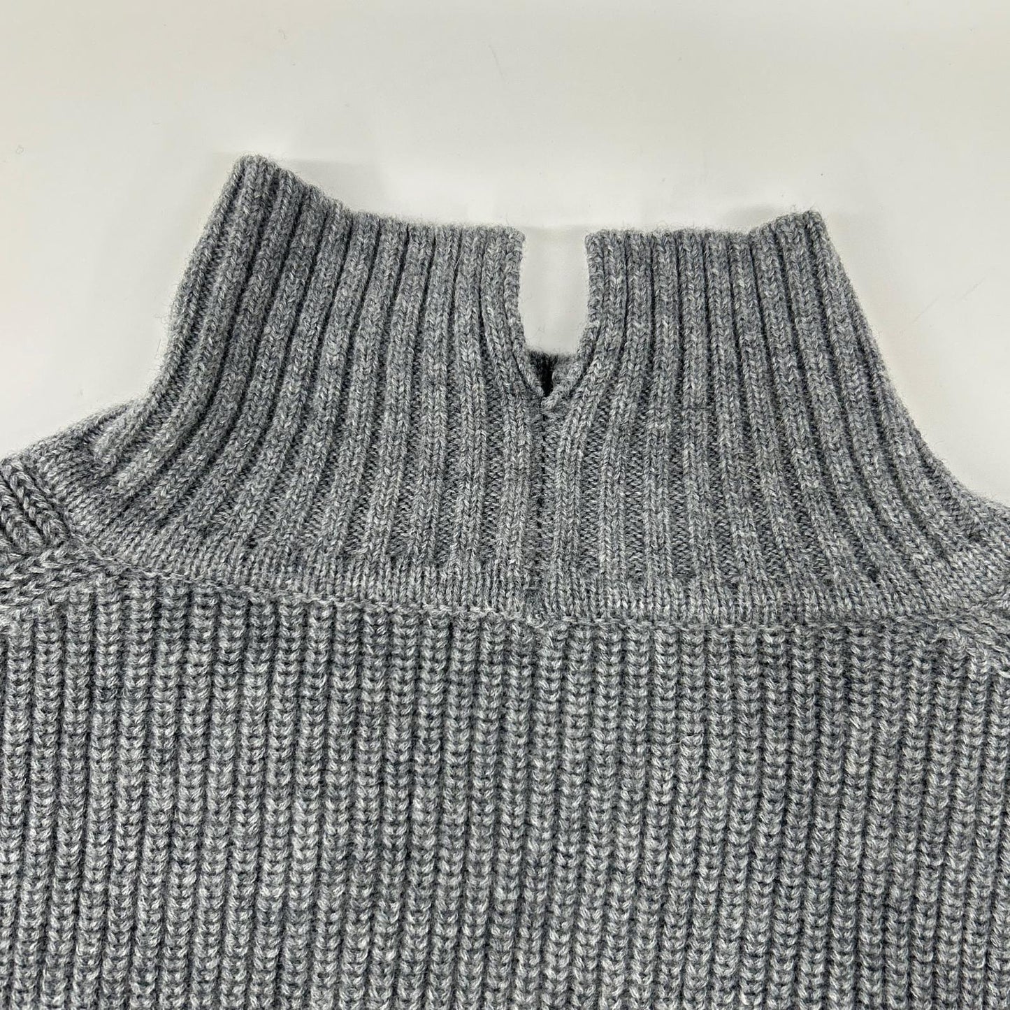 STUMBLY スタンブリー 5355270007 グレー Fur Trim Combi Pullover/ハイネックニット トップス
