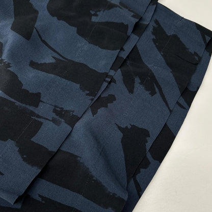 SACRA サクラ 24AW ネイビー ABSTRACT PAINTING PANTS/アブストラクトペインティングパンツ ボトムス