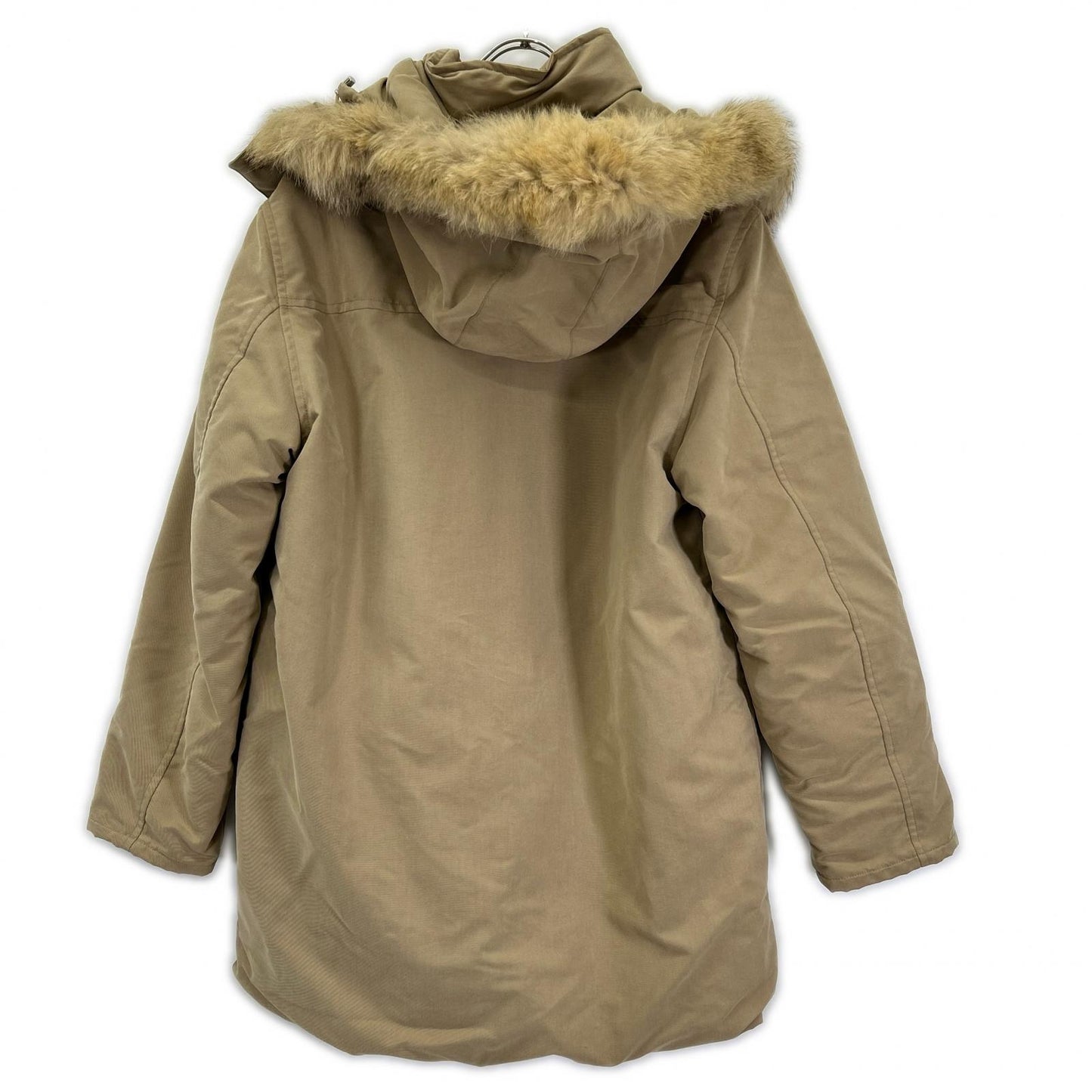 MONCLER モンクレール 44350 ベージュ CEZANNE/セザンヌ ファー付 ダウン コート コート