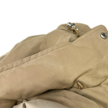 MONCLER モンクレール 44350 ベージュ CEZANNE/セザンヌ ファー付 ダウン コート コート