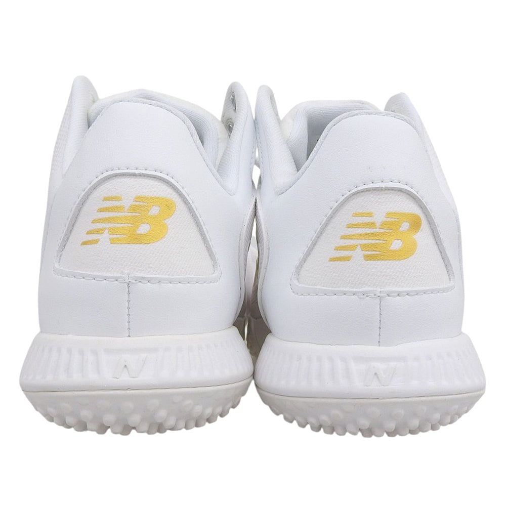 NEW BALANCE ニューバランス 新品同様 大谷翔平モデル Ohtani v1 Turf シューズ メンズ ホワイト×ゴールド 26cm TSHOWT1 シューズ