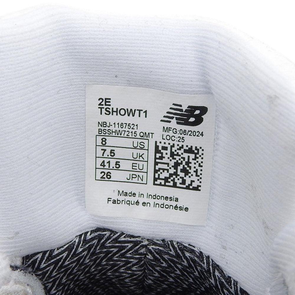NEW BALANCE ニューバランス 新品同様 大谷翔平モデル Ohtani v1 Turf シューズ メンズ ホワイト×ゴールド 26cm TSHOWT1 シューズ