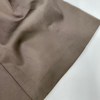 Diagram ダイアグラム 0323331047 カーキグレー ポリエステル ベルテッド カットアウトトレンチノースリーブワンピース ワンピース