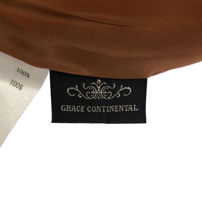 GRACE CONTINENTAL グレースコンチネンタル 18311006 ブラウン ポリエステル エスニックパターンプリント トワイドパンツ ボトムス