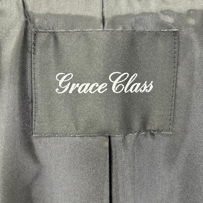 Grace Class グレースクラス 【Noir de Class】0223205173 ブラック ウール ピークドラペル コンシャスジャケット ジャケット