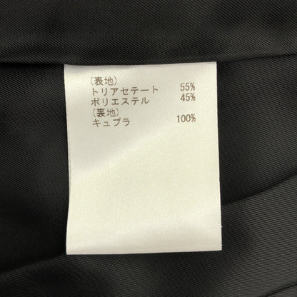 Grace Class グレースクラス 28301283 ブラック トリアセテート フェイクパール ダブルブレストジャケット トップス