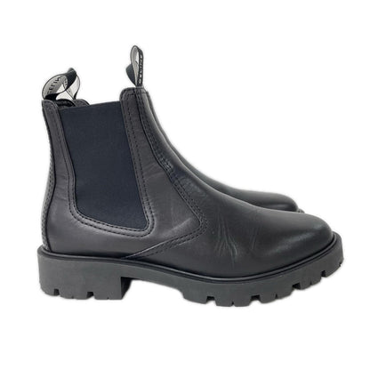 CELINE セリーヌ 【美品】25AW 344323579C.38NO CELINE マーガレット チェルシーブーツ / シャイニーブル シューズ
