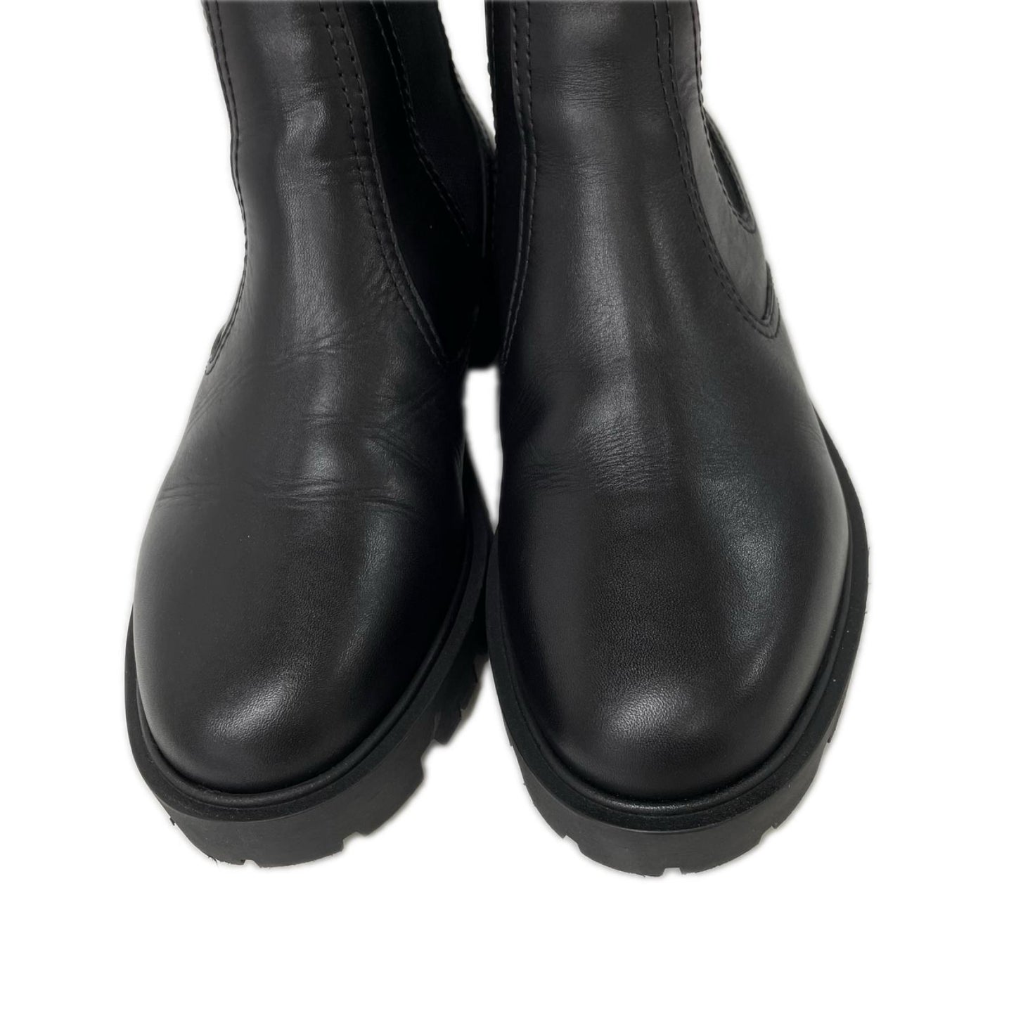 CELINE セリーヌ 【美品】25AW 344323579C.38NO CELINE マーガレット チェルシーブーツ / シャイニーブル シューズ