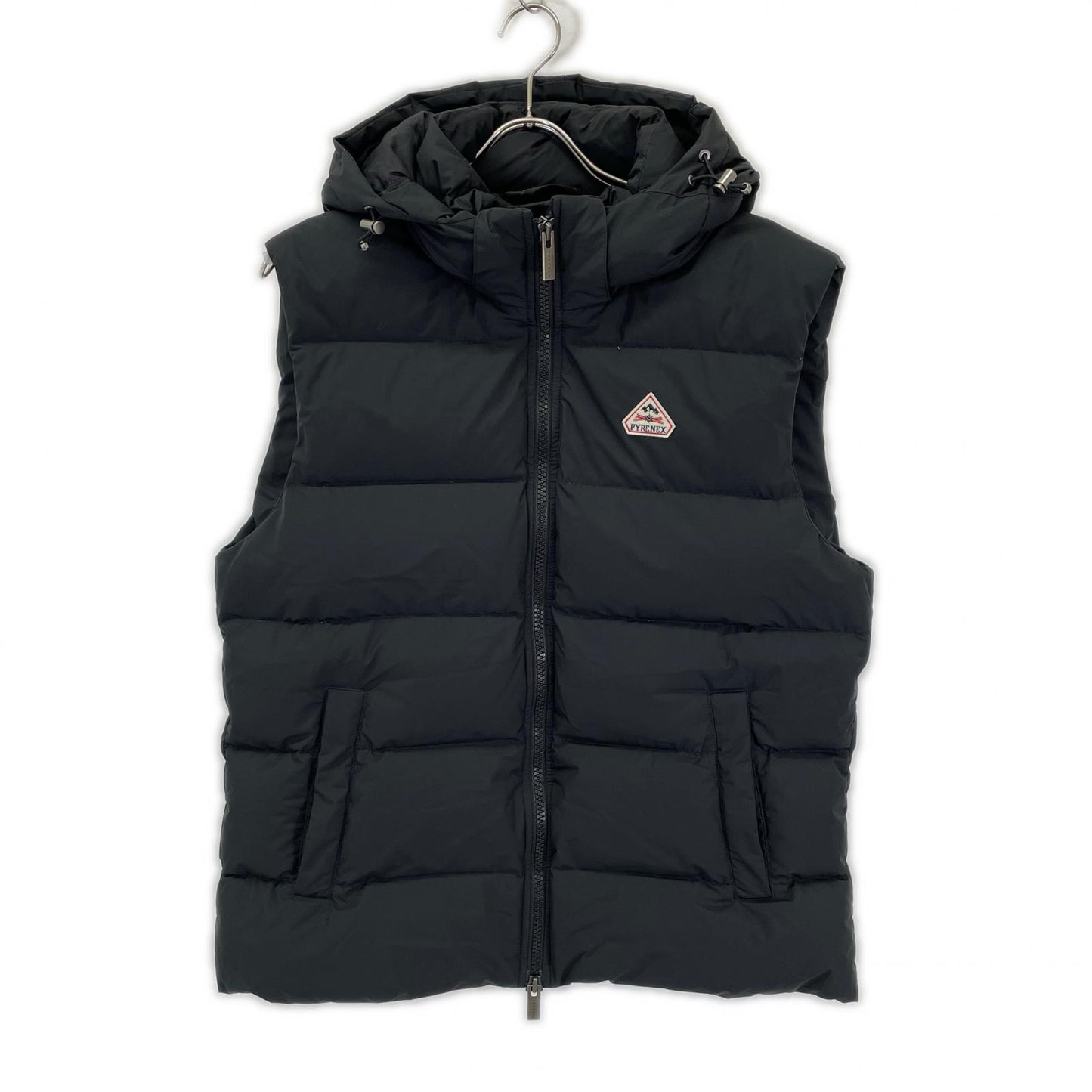 PYRENEX ピレネックス HMY021 ブラック ナイロン SPOUTNIC MINI RIPSTOP VEST/スプートニックミニ リップストップベスト ベスト