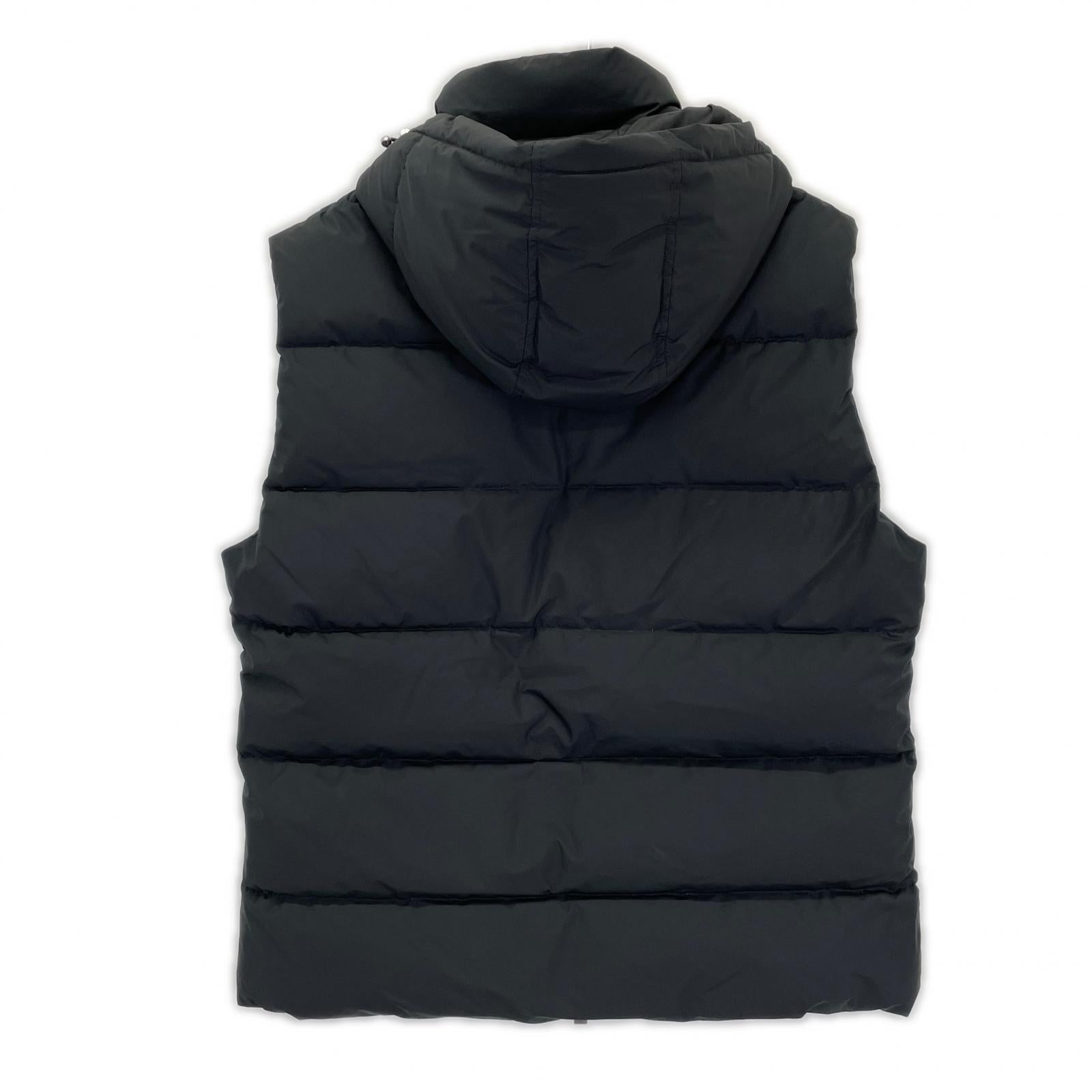 PYRENEX ピレネックス HMY021 ブラック ナイロン SPOUTNIC MINI RIPSTOP VEST/スプートニックミニ リップストップベスト ベスト