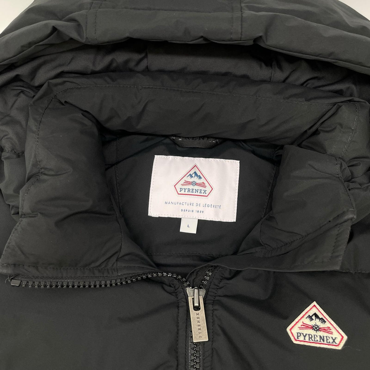 PYRENEX ピレネックス HMY021 ブラック ナイロン SPOUTNIC MINI RIPSTOP VEST/スプートニックミニ リップストップベスト ベスト