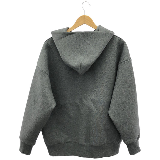 JOURNAL STANDARD relume ジャーナルスタンダード レリューム 25-070-462-8693 チャコールグレー コットン混 W-ZIP スウェットフーディ トップス