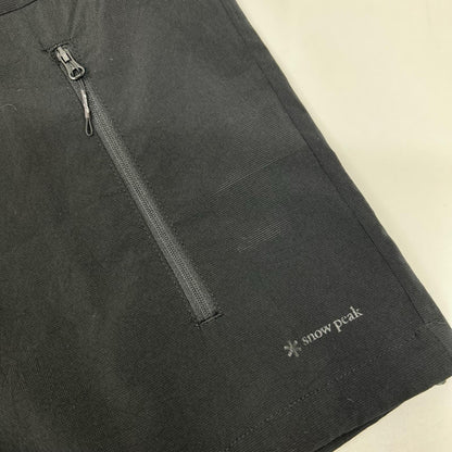 snowpeak スノーピーク CS-26SU015 ブラック ポリエステル Breathable Quick Dry T-Shirt トップス