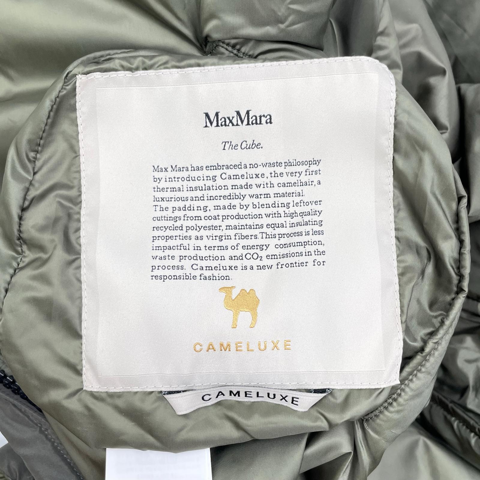 Max Mara マックスマーラ 【The Cube】24294960346 カーキ Cameluxe/キャメリュクス ジャケット