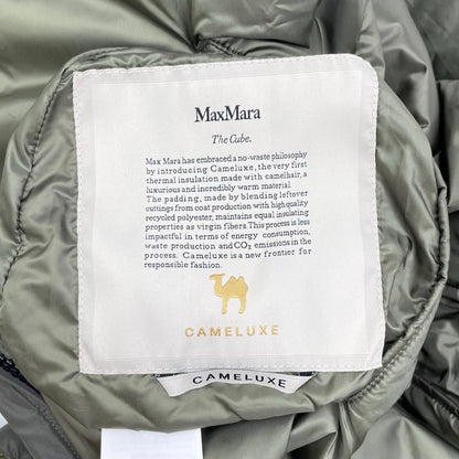 Max Mara マックスマーラ 【The Cube】24294960346 カーキ Cameluxe/キャメリュクス ジャケット