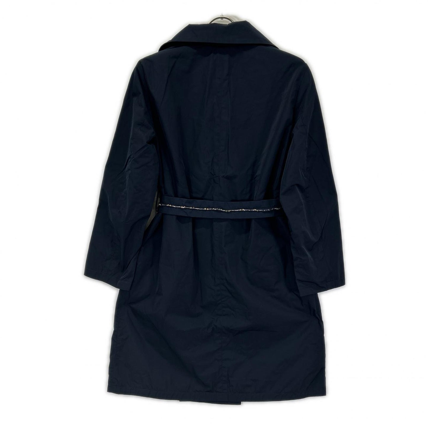 MAXMARA STUDIO マックスマーラスタジオ 602104026 ネイビー ナイロン リバーシブルミディアムコート コート