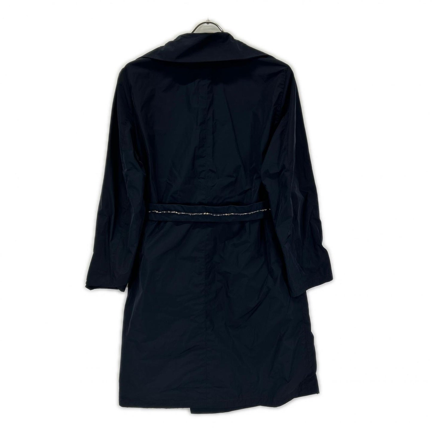 MAXMARA STUDIO マックスマーラスタジオ 602104026 ネイビー ナイロン リバーシブルミディアムコート コート