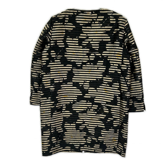 HERNO ヘルノ CA0299D 12228J ブラック フラワージャガード シアーノーカラーコート コート