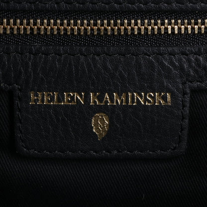 HELEN KAMINSKI ヘレンカミンスキー ラフィア/レザー かごバッグ ハンドバッグ