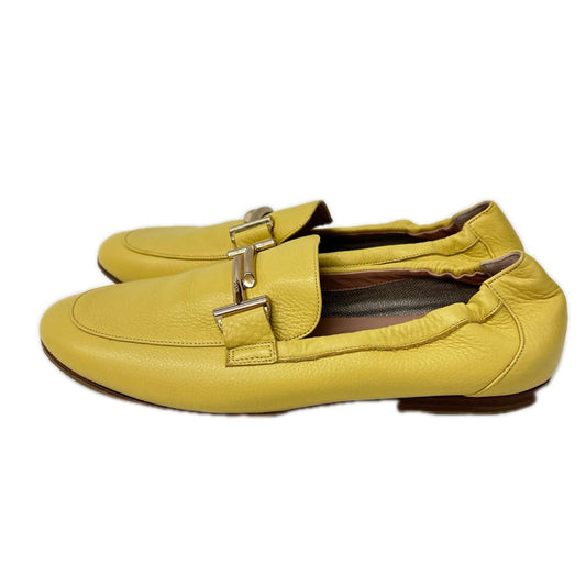 TOD'S トッズ イエロー ダブルT Tタイムレス ローファー シューズ