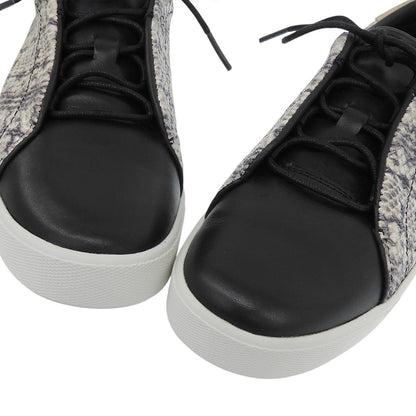 COLE HAAN コールハーン 新品同様 パイソン柄 グランドプロ スペクテイター 2.0 スニーカー シューズ レディース 黒×白 24cm W15430 シューズ