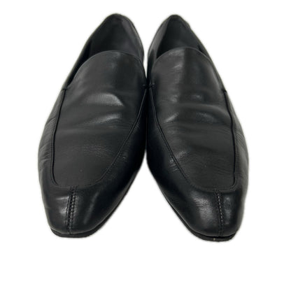 SHISEI シーセイ ブラック CHISL TOE SLIPON チゼルトゥ ソフトローファー シューズ