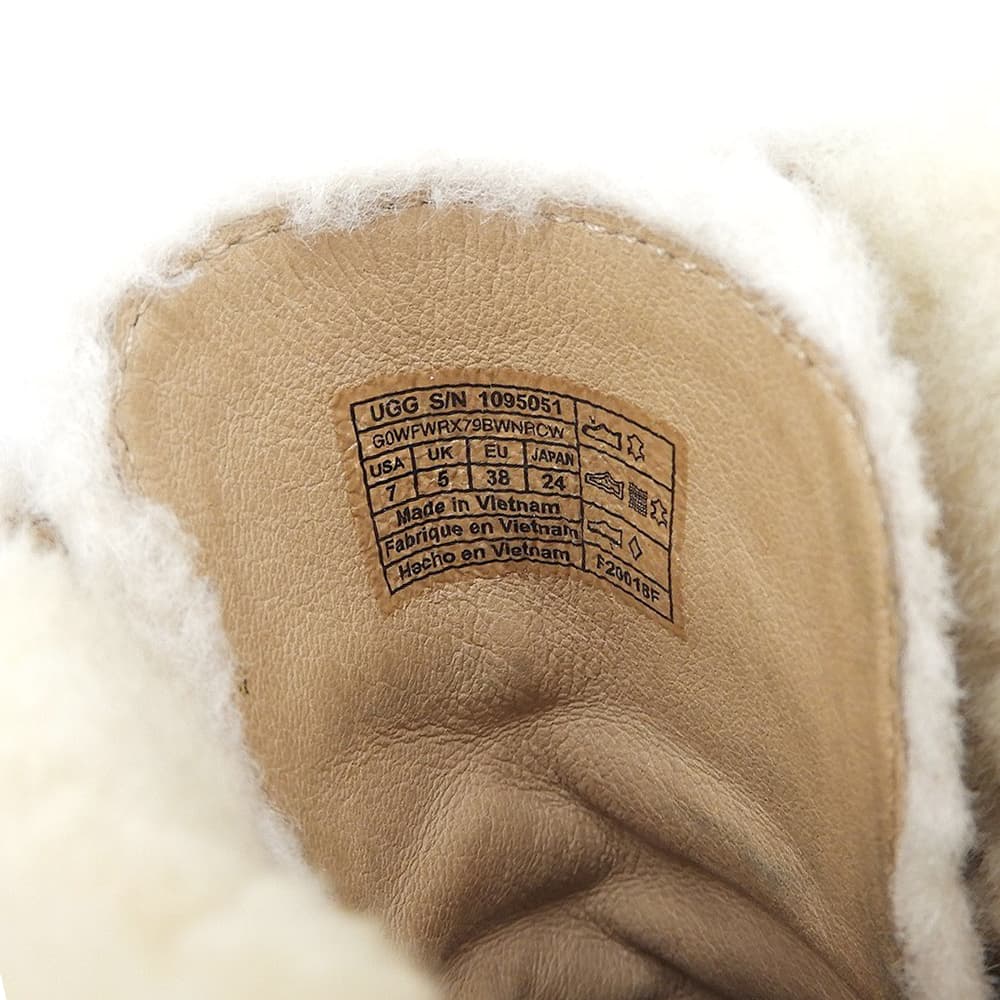 UGG アグ エステリー ブーツ シューズ レディース ブラウン 24cm シューズ
