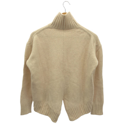 ANAYI アナイ 10192816740 ピンクベージュ ボウモウウールバックスリット ニットプルオーバー トップス