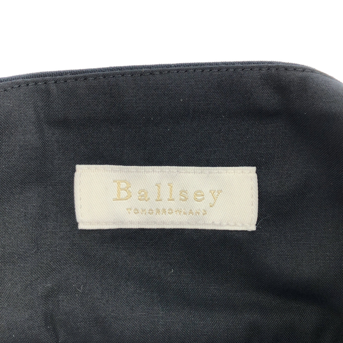 BALLSEY ボールジー 11-06-42-06501 ネイビー ポリエステル パフィーツイル ペプラムオールインワン ボトムス
