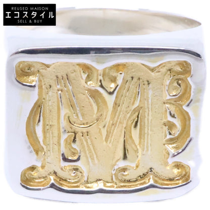 NOAARK ノアーク 【美品】R49 950 Message-M イニシャル シグネット リング 指輪