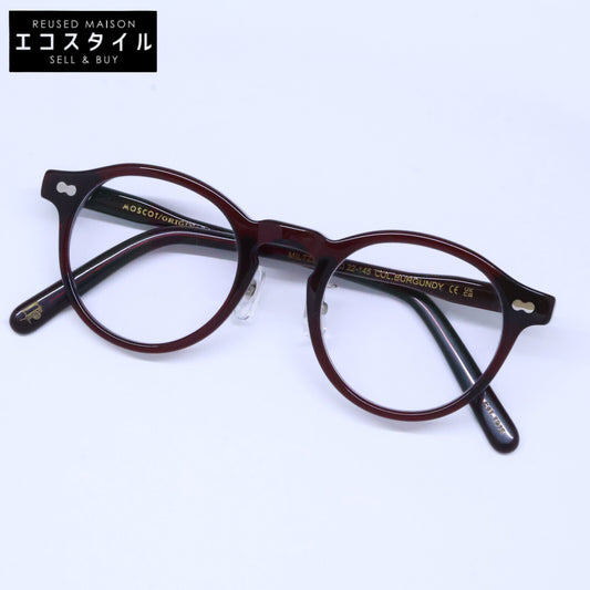 MOSCOT モスコット MILTZEN COL.BURGUNDY ミルツェン ボストンシェイプ アイウェア 眼鏡